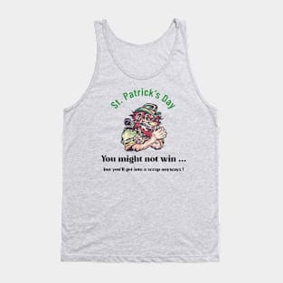 Angry Leprechaun Tank Top